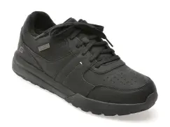 Pantofi sport SKECHERS negri, NETSON, din piele ecologica imagine