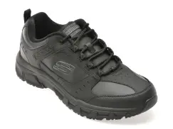 Pantofi sport SKECHERS negri, OAK CANYON, din piele ecologica imagine