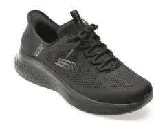 Pantofi sport SKECHERS negri, SKECH-LITE PRO, din material textil imagine