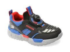 Pantofi sport SKECHERS negri, TURBO-FUSE, din material textil imagine