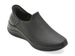 Pantofi sport SKECHERS negri, ULTRA FLEX 3.0, din piele naturala imagine