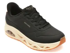 Pantofi sport SKECHERS negri, UNO GLIDE-STEP, din piele ecologica imagine