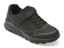 Pantofi sport SKECHERS negri, UNO LITE, din piele ecologica imagine
