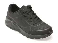 Pantofi sport SKECHERS negri, UNO LITE, din piele ecologica imagine