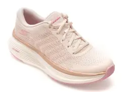 Pantofi sport SKECHERS nude, 129008, din material textil imagine