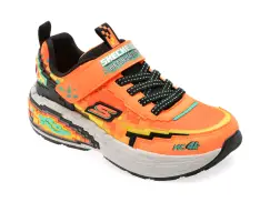 Pantofi sport SKECHERS portocalii, MEGA-CRAFT 4K, din material textil imagine