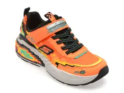 Pantofi sport SKECHERS portocalii, MEGA-CRAFT 4K, din material textil imagine