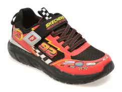 Pantofi sport SKECHERS rosii, 402303L, din material testil imagine