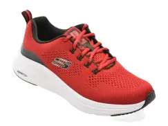 Pantofi sport SKECHERS rosii, VAPOR FOAM, din material textil imagine