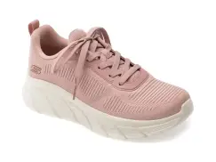 Pantofi sport SKECHERS roz, 117385, din material textil imagine