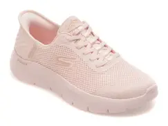 Pantofi sport SKECHERS roz, 124836, din material textil imagine