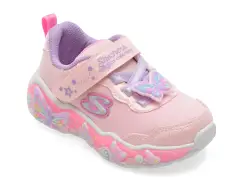 Pantofi sport SKECHERS roz, 303066N, din material textil imagine