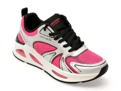 Pantofi sport SKECHERS roz, UNO EGO, din material textil imagine
