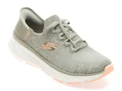 Pantofi sport SKECHERS verzi, 150470, din material textil imagine