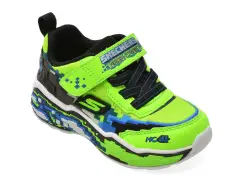 Pantofi sport SKECHERS verzi, 402162N, din material textil imagine