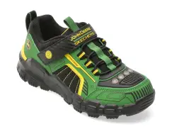 Pantofi sport SKECHERS verzi, 407061L, din piele ecologica imagine