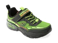 Pantofi sport SKECHERS verzi, CREATURE-CRAWLERS, din material textil imagine