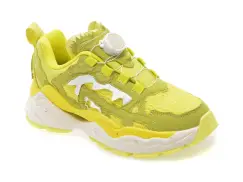 Pantofi sport TEPOR galbeni, TP82, din material textil imagine