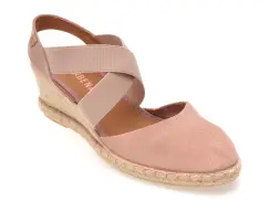 Pantofi VERBENAS mov, MILA, din piele intoarsa imagine