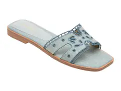 Papuci ALDO albastri, ITSANDAL 407, din material textil imagine