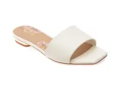 Papuci ALDO albi, AGNIS 100, din piele ecologica imagine