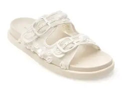 Papuci ALDO albi, DEVANASSI 121, din material textil imagine