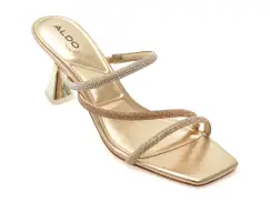 Papuci ALDO aurii, 13738897, din material textil imagine