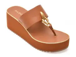 Papuci ALDO maro, 13964506, din piele ecologica imagine