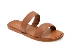 Papuci ALDO maro, KRIOS 251, din piele naturala imagine