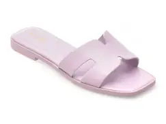 Papuci ALDO mov, 13991499, din piele naturala imagine