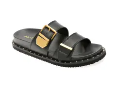 Papuci ALDO negri, ELYNA 001, din piele naturala imagine