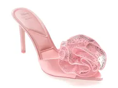 Papuci ALDO roz, AURORAMULE 680, din material textil imagine