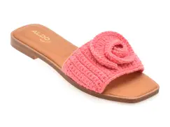 Papuci ALDO roz, SABBIA 660, din material textil imagine