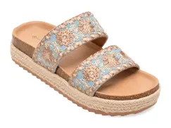 Papuci CALL IT SPRING albastri, 14275703, din material textil imagine