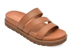 Papuci CALL IT SPRING maro, MARRAKECHH 220, din piele ecologica imagine