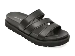 Papuci CALL IT SPRING negre, 14275719, din piele ecologica imagine
