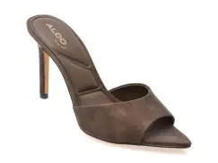 Papuci eleganti ALDO maro, 14114392, din piele ecologica imagine