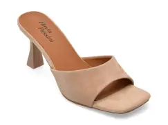 Papuci eleganti FLAVIA PASSINI gri, A492, din piele intoarsa imagine