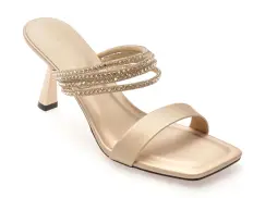 Papuci EPICA aurii, 2367, din piele ecologica imagine