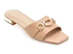 Papuci FLAVIA PASSINI bej, 1152691, din piele naturala imagine