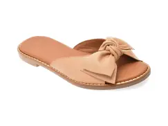 Papuci FLAVIA PASSINI nude, 2921018, din piele naturala imagine