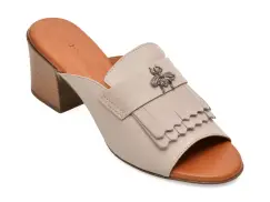 Papuci GOLD DEER gri, 13174, din piele naturala imagine