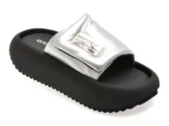 Papuci GRYXX argintii, L821, din piele ecologica imagine