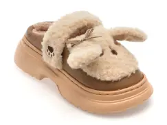 Papuci GRYXX gri, YR2513, din piele ecologica imagine