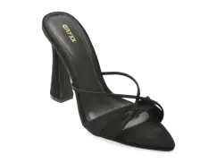 Papuci GRYXX negri, 82936, din material textil imagine