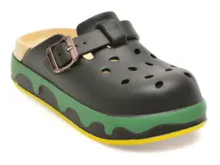 Papuci GRYXX negri, A196, din pvc imagine