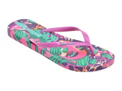 Papuci IPANEMA mov, GRAFFITI V, din pvc imagine