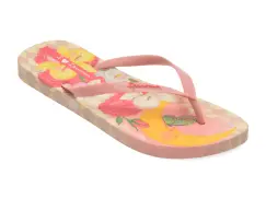 Papuci IPANEMA roz, GRAFFITI V, din pvc imagine