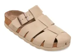 Papuci RIEKER gri, V3164, din piele intoarsa imagine