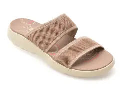 Papuci SKECHERS maro, 163559, din material textil imagine